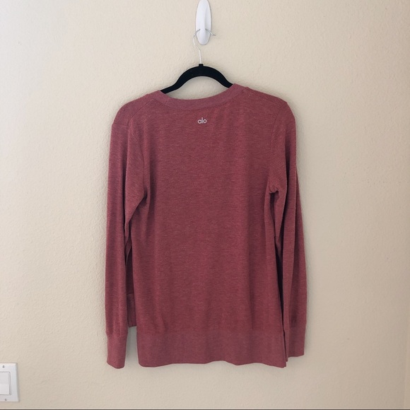 Alo Yoga Glimpse Long Sleeve Size S - Picture 3 of 3